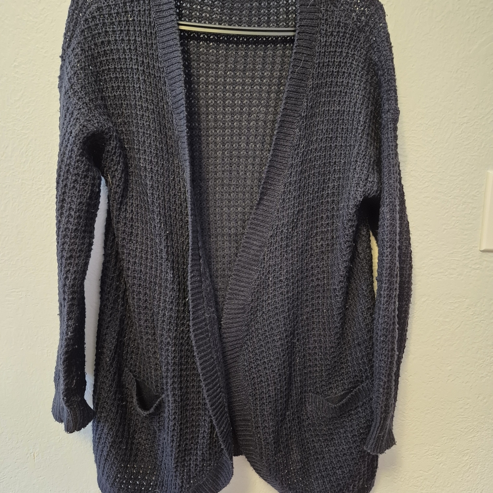 Ardene Dark Blue Knit Cardigan